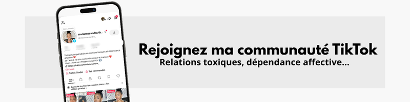 Tiktok Thérapeute diplômée française nantes dépendance affective