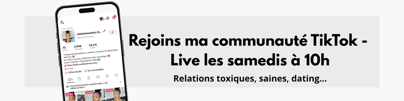 Tiktok Thérapeute diplômée française nantes dépendance affective
